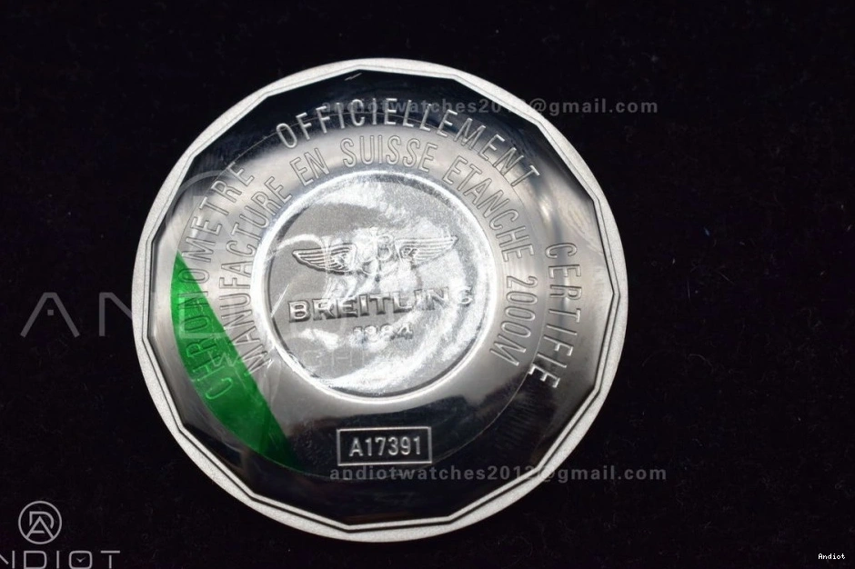 Dial With Bezel A2824 Edition Superocean Automatic On Black Orange 1:1 Strap 44 And Rehaut Best Black Rubber BLSF 1105